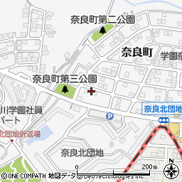 神奈川県横浜市青葉区奈良町2998-54周辺の地図