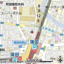 BEEF KITCHEN STAND ビーフキッチンスタンド 蒲田店周辺の地図
