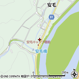 岐阜県美濃市安毛189周辺の地図