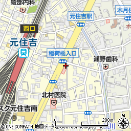 綱島街道薬局周辺の地図