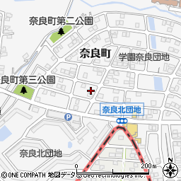 神奈川県横浜市青葉区奈良町2998-19周辺の地図