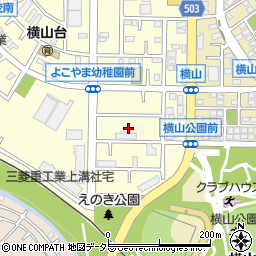神奈川県相模原市中央区横山台2丁目12周辺の地図