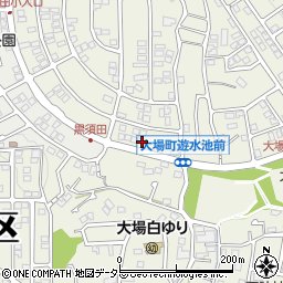 神奈川県横浜市青葉区大場町354-17周辺の地図