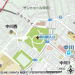 烏山公園周辺の地図