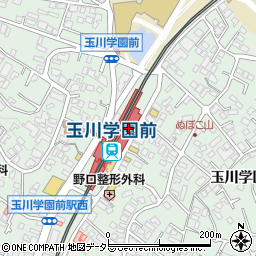 小田急フローリスト　玉川学園店周辺の地図