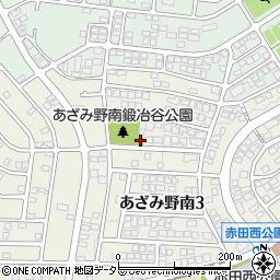 赤田稲荷宮周辺の地図