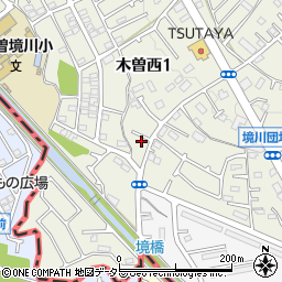 東京都町田市木曽西1丁目14-14周辺の地図