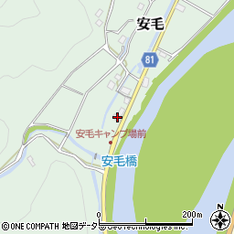 岐阜県美濃市安毛189-1周辺の地図