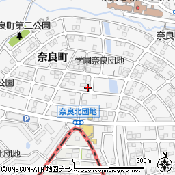 神奈川県横浜市青葉区奈良町1670-64周辺の地図