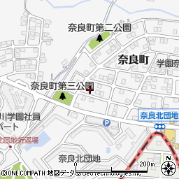 神奈川県横浜市青葉区奈良町2998-40周辺の地図