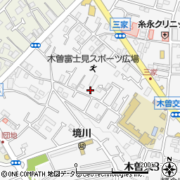 東京都町田市木曽東3丁目31-21周辺の地図