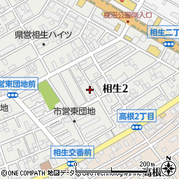 渋谷防災周辺の地図