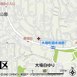神奈川県横浜市青葉区大場町354-3周辺の地図