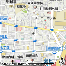 大衆酒場 焼肉 だいちゃん 蒲田西口店周辺の地図