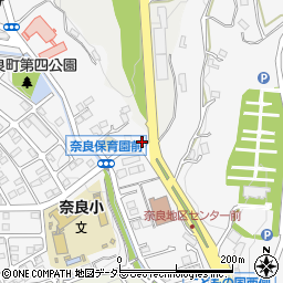 神奈川県横浜市青葉区奈良町1843-122周辺の地図