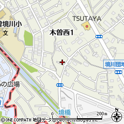 東京都町田市木曽西1丁目14-6周辺の地図