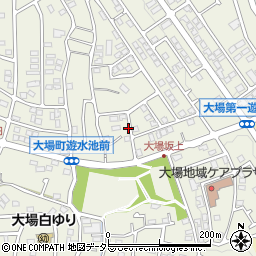 神奈川県横浜市青葉区大場町周辺の地図