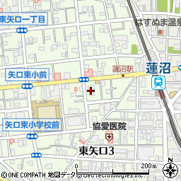 ホームステーションらいふ蒲田周辺の地図