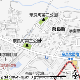 神奈川県横浜市青葉区奈良町2998-37周辺の地図