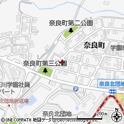 神奈川県横浜市青葉区奈良町2998-38周辺の地図