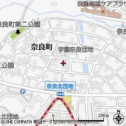神奈川県横浜市青葉区奈良町1670-236周辺の地図