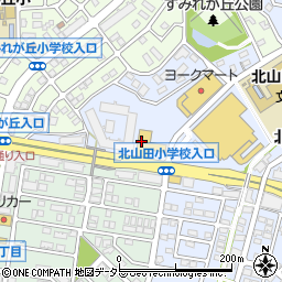 神奈川日産自動車ニュータウン都筑店周辺の地図
