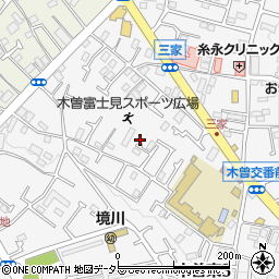 東京都町田市木曽東3丁目31-8周辺の地図