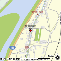 岐阜県美濃市曽代493周辺の地図