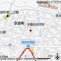 神奈川県横浜市青葉区奈良町1670-53周辺の地図