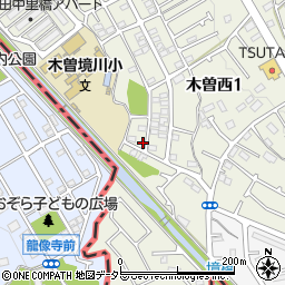 東京都町田市木曽西1丁目10-11周辺の地図