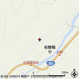 滋賀県長浜市木之本町杉野2702周辺の地図