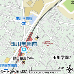 エクセル美容室　玉川学園店周辺の地図