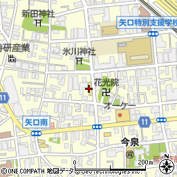 日産東京大田店周辺の地図
