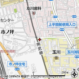 ローソン川崎北谷町店周辺の地図