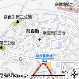神奈川県横浜市青葉区奈良町1670-56周辺の地図