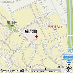 神奈川県横浜市青葉区成合町周辺の地図