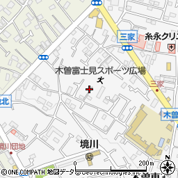 東京都町田市木曽東3丁目31-36周辺の地図