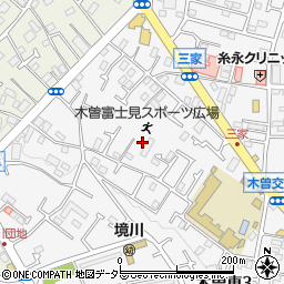 東京都町田市木曽東3丁目31周辺の地図