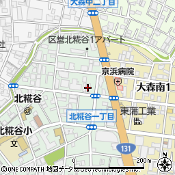 糀谷ビル周辺の地図