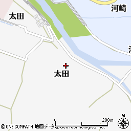 鳥取県岩美郡岩美町太田167周辺の地図