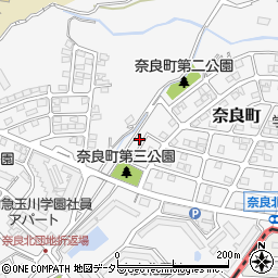 神奈川県横浜市青葉区奈良町2964-5周辺の地図