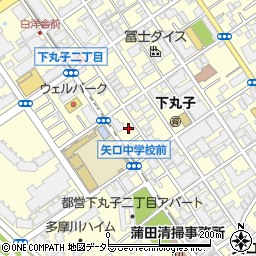 株式会社武蔵野フーズ　城南営業所周辺の地図