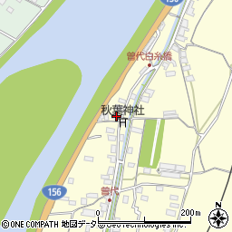 岐阜県美濃市曽代539周辺の地図
