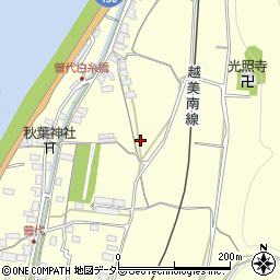 岐阜県美濃市曽代762周辺の地図