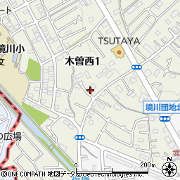 東京都町田市木曽西1丁目15-12周辺の地図