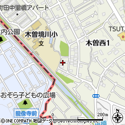 東京都町田市木曽西1丁目10-2周辺の地図