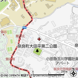 神奈川県横浜市青葉区奈良町2828-2周辺の地図