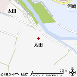 鳥取県岩美郡岩美町太田168周辺の地図