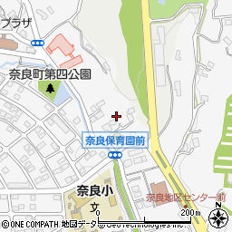 神奈川県横浜市青葉区奈良町1837-1周辺の地図