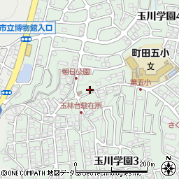 森永牛乳玉川学園販売店周辺の地図